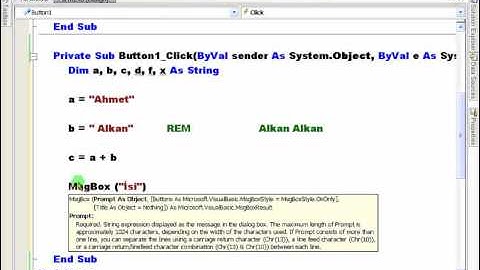 VisualBasic NET 2008 Ders 11   MsgBox   Mozilla Firefox