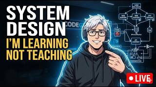 dumbest guy learning system design live .join me in study session guys!!
