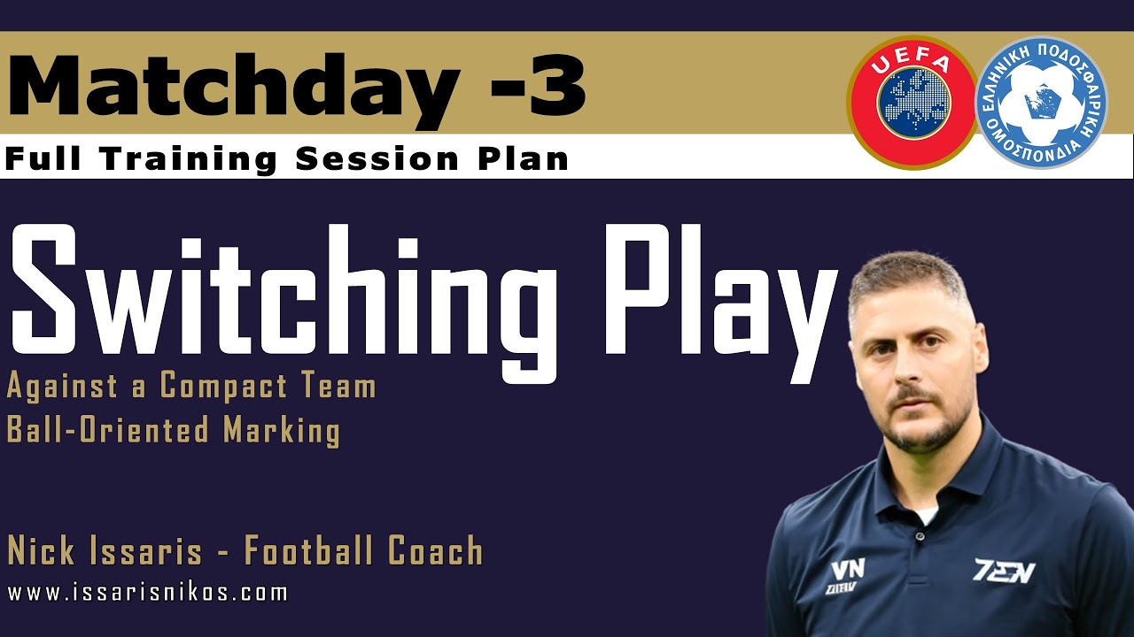 Full Training Session Plan & Post Analysis -  Switching Play
