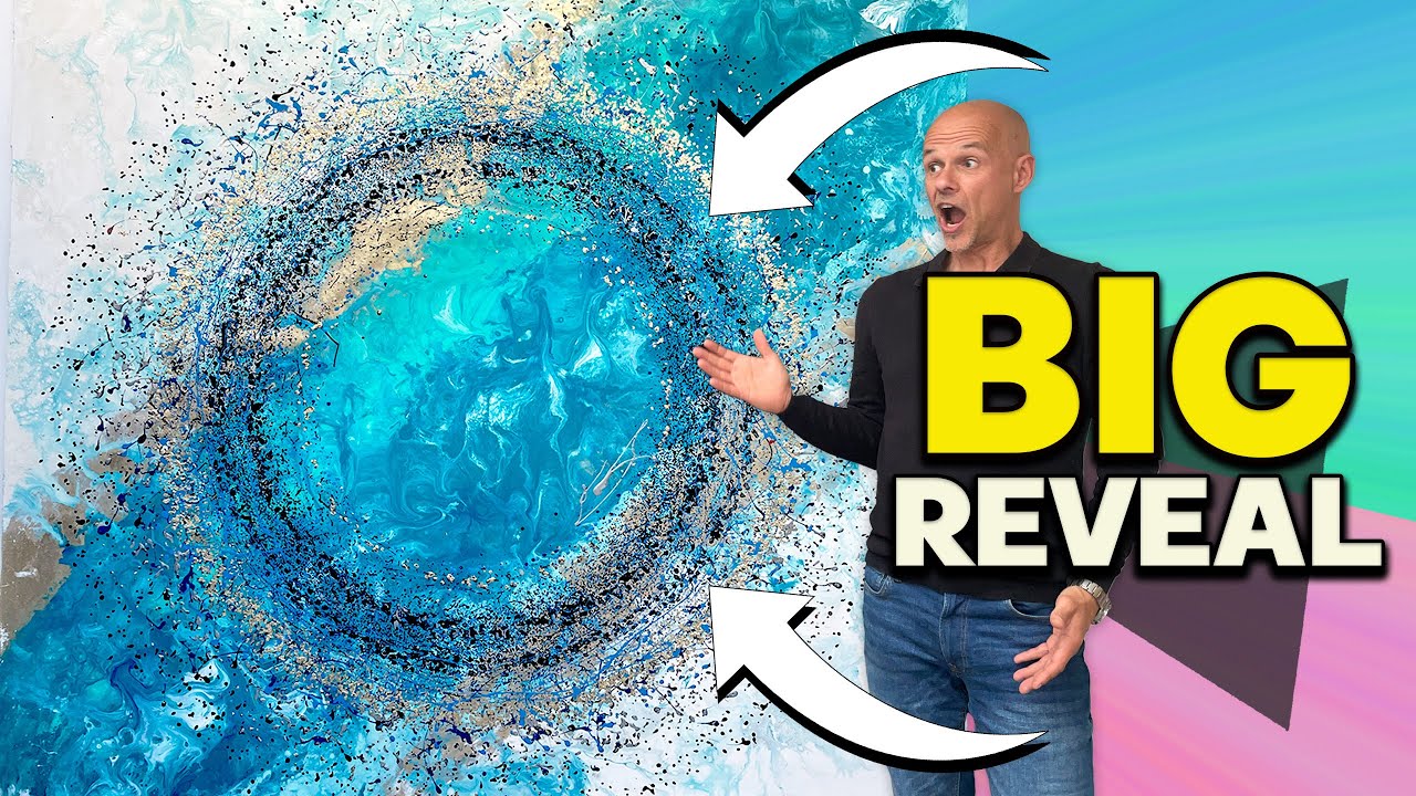 Unique 'HALO' paintings FIRST LOOK! YouTube