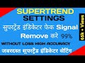 Supertrend Indicator Use करणे का सही तरीका ! How to remove false signals in Supertrend Indicator