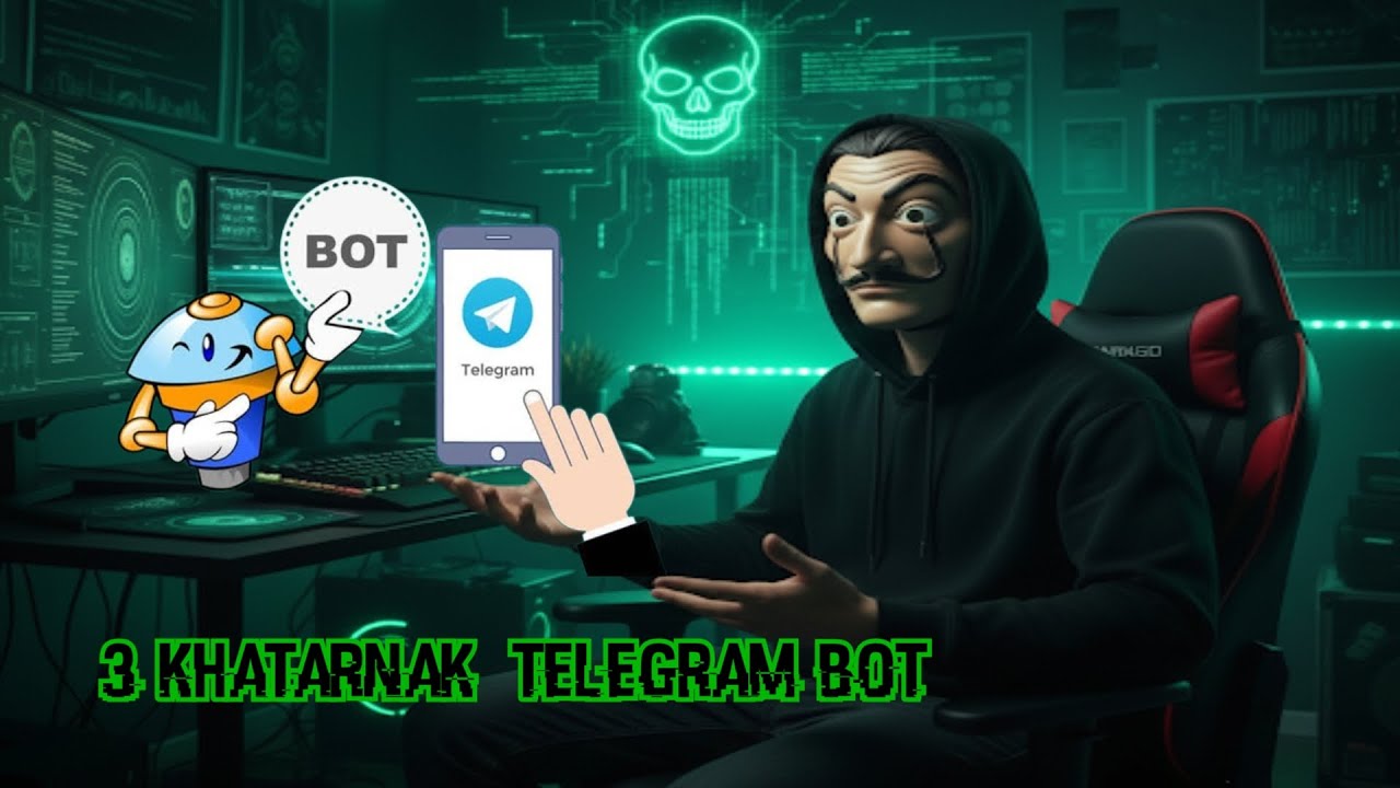 3 Khatarnak Telegram Bot | SecretUniverse 