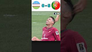 Portugal 🇵🇹 vs Uzbekistan 🇺🇿 🤯 INSANE Match Highlights! | FIFA World Cup 2026™ #Shorts#ronaldo