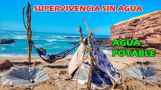 2 DÍAS de supervivencia SOLO SIN AGUA,SIN REFUGIO