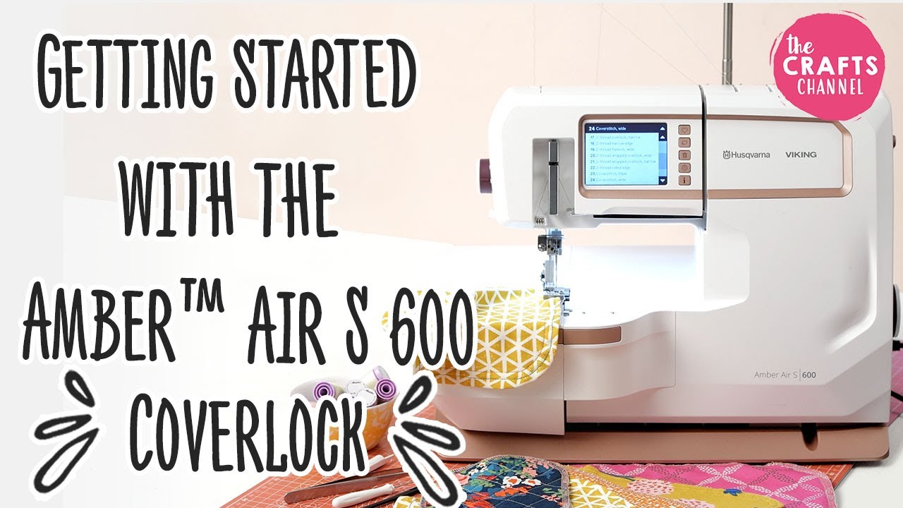 Простая оверлочная/обметочная/плоскошовная работа с Amber™ Air S 600 | AD