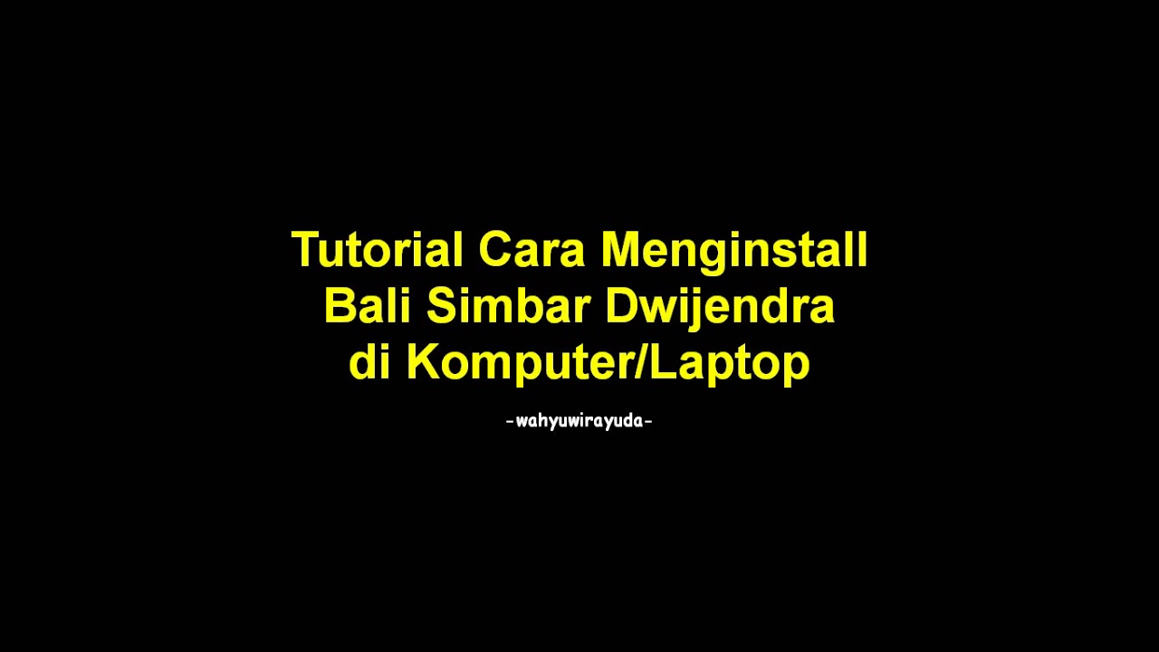 program bali simbar dwijendra