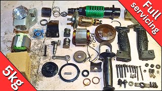 5kg braker machine full service || repair 0810 braker hammering and sound problem solve