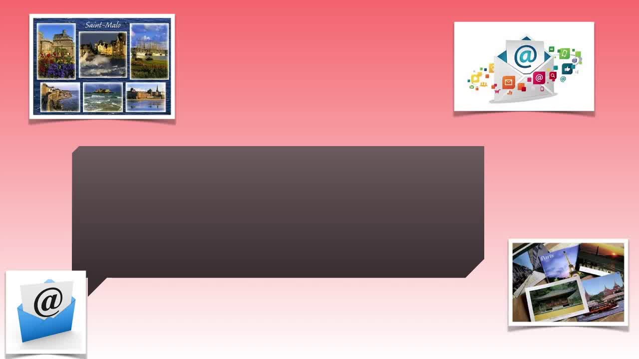 Ecrire Une Carte Postale Ou Un Mail En Francais Youtube