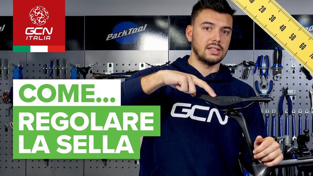 Come regolare l'altezza sella | Biomeccanica GCN Italia