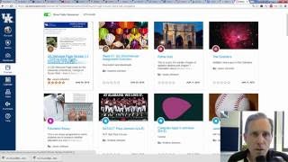 Importing a Home Page  template from Canvas Commons
