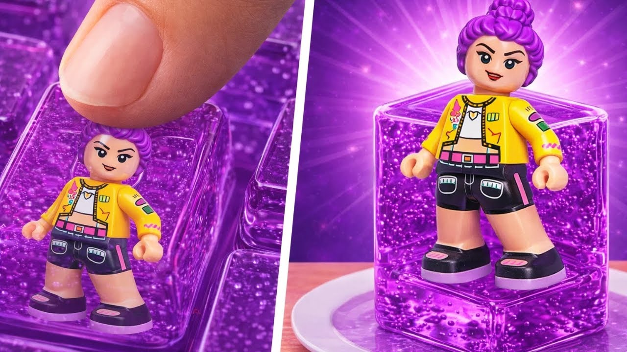 K-Pop ASMR DIY-приключения со Спрунки! 💕 Миниатюрные поделки, огромные восторги!