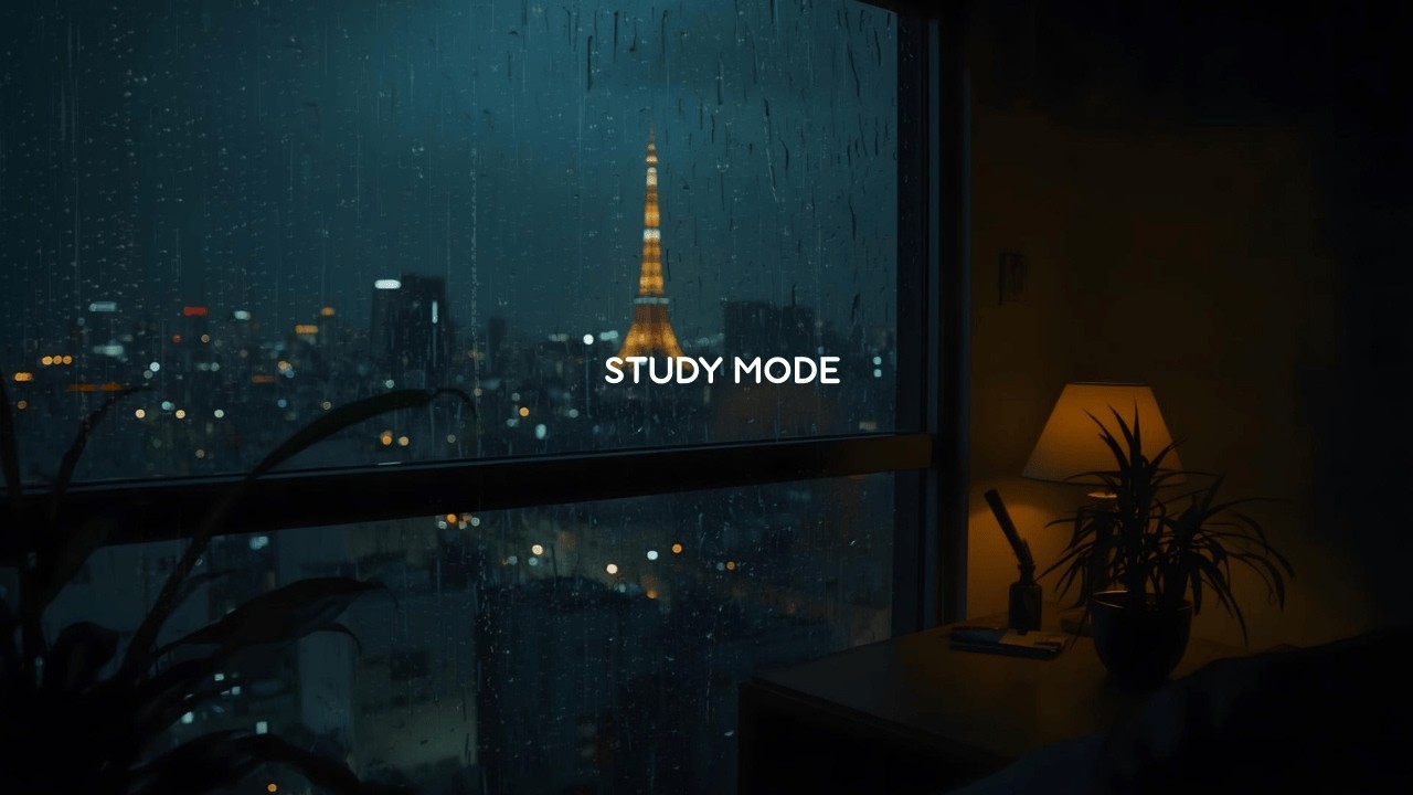 Tokyo 3AM 🌙 Gentle Lofi Piano for Deep Study & Sleep