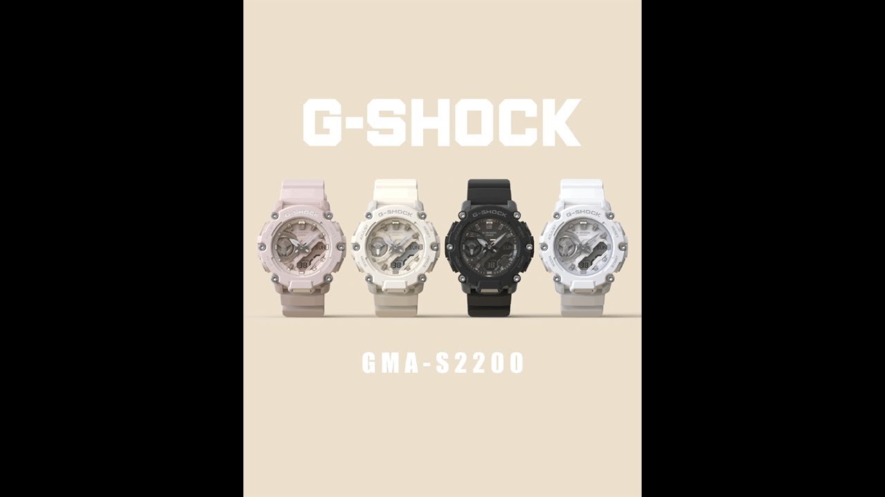 na-743.G-SHOCKジーショック GMA-S2200-1AJF 未使用