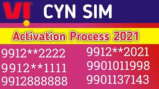 Vi SIM Activation Process 2021 | Vi cyn Activation Kaise Kare |Vi Cyn activation