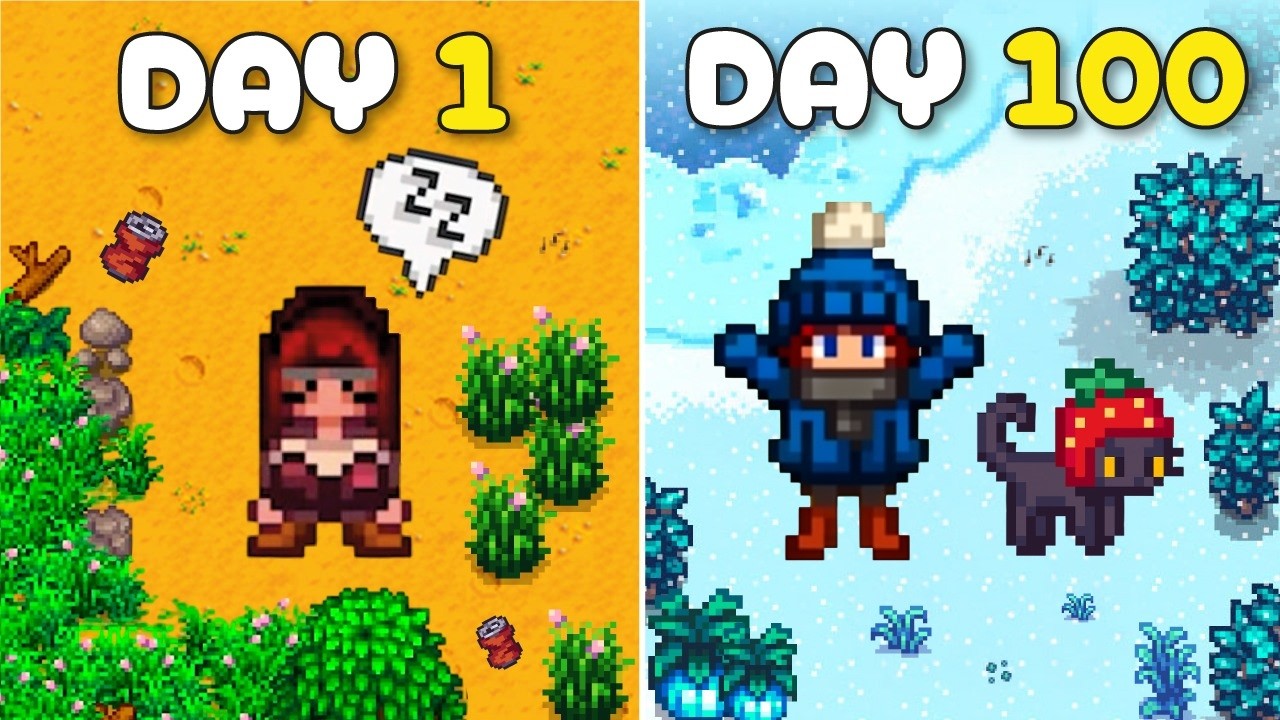 Non-Gamer Plays 100 Days In Stardew Valley