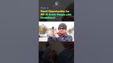 Equal Opportunities for All: AI Assists People with Disabilities! Part 4 #ai #viral #trending