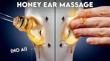 ASMR Honey Ear Massage That Melts Your Brain Before Sleep 🍯 + Other Sleep Triggers [4K]