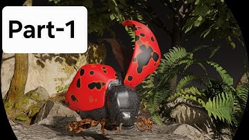 Ladybug Part-1 #blender #blendertutoriais #ladybug #3d #3dmodelingsoftware #3dinsect #b3d #3dmodel
