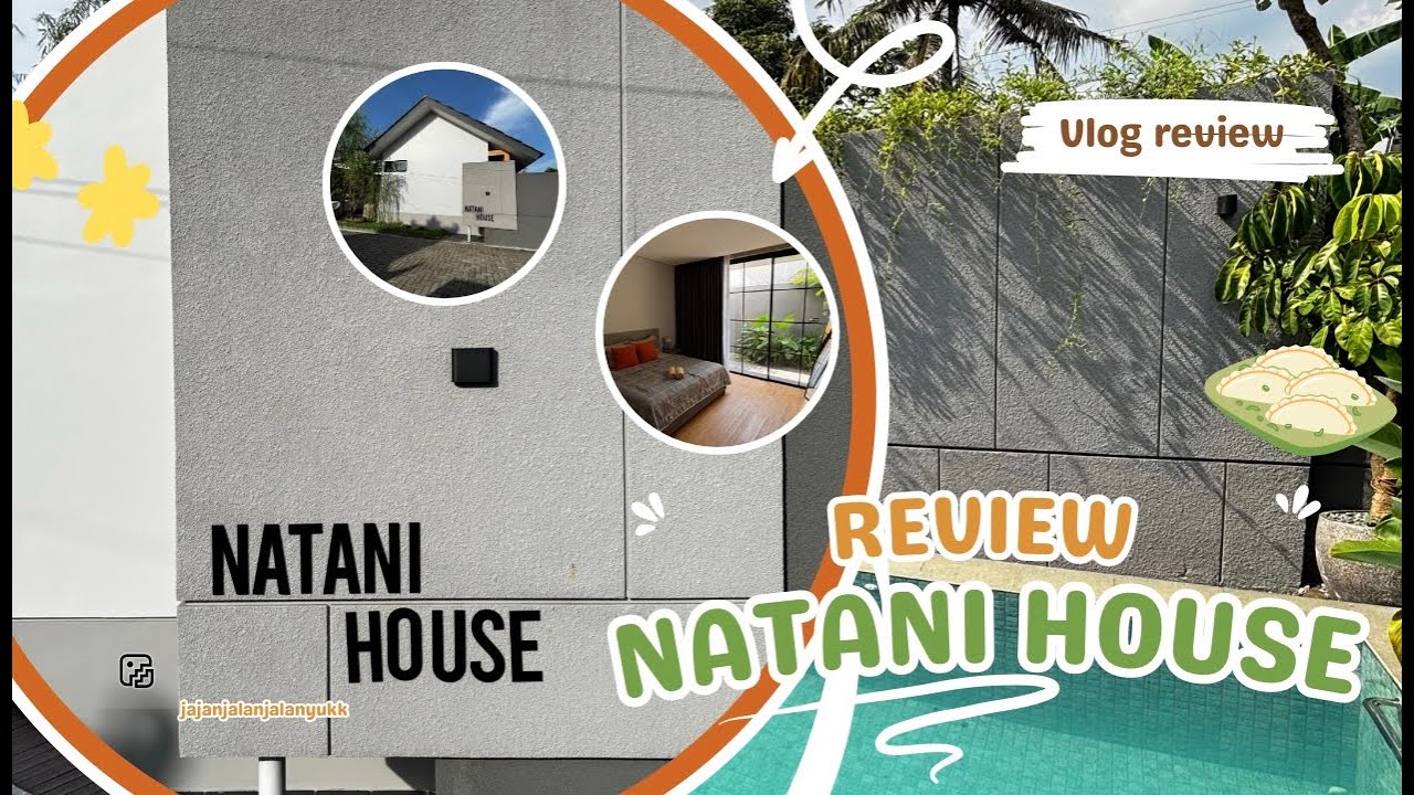 REVIEW VILLA NATANI HOUSE PURWOKERTO | VILLA DENGAN PRIVATE POOL DEKAT KOTA DAN STASIUN PURWOKERTO