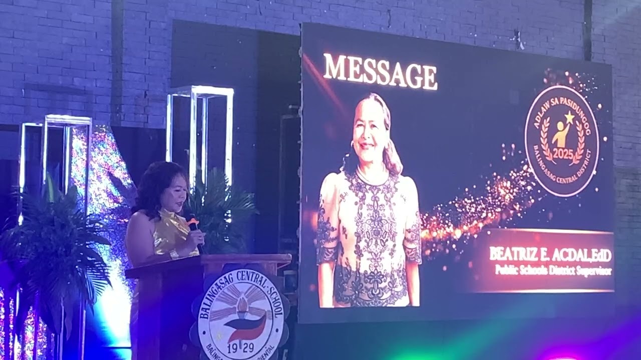 Adlaw sa Pasidungog 2025 | Maam Bating Message for Teacher's 