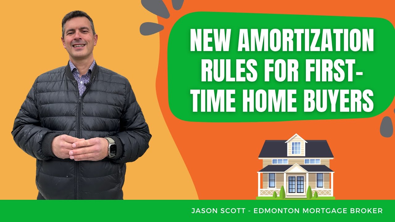 New Amortization Rules for First-Time Home Buyers!
