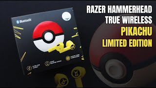 Unboxing Razer Pikachu Limited Edition True Wireless Earbuds