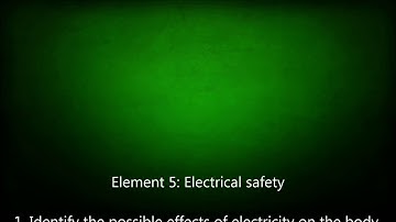 Nebosh (IGC 2) Element 5 Questions and Answers