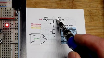 Switch based NAND Gate for Beginners Learning Electronics