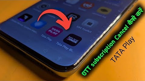 Tata Play Binge Plan Cancel Kaise Kare | how to close my tata play binge subscription