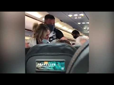Wife slaps husband on EasyJet flight
