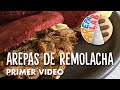 RECETA DE AREPAS DE REMOLACHA // FÁCIL