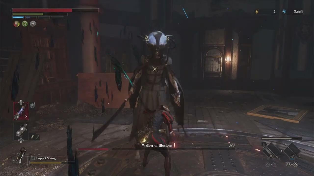 Lies of P Walker of Illusions boss fight YouTube