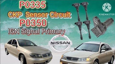 P0335 Nissan / P0350 Nissan | how to test code  /￼ what is P0350 Engine Code ￼
