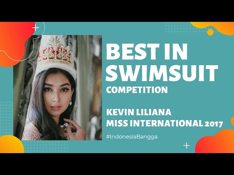 Kevin Liliana - Miss International Indonesia 2017 in Swimsuit Competition