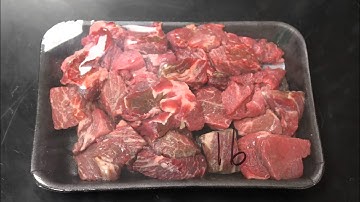 Meats Judging FFA CDE Practice - Know Your Cuts of Meat