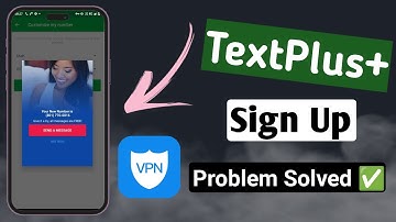 Textplus Sign up error problem Solved ✅