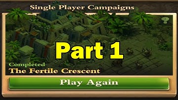 DomiNations: Single Player Campaign The Fertile Crescent Part 1