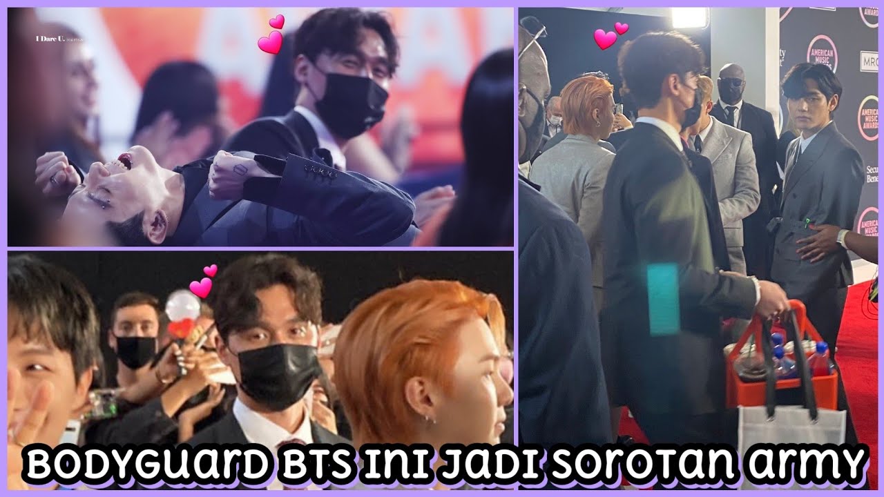 Tampan dan Perhatian, Bodyguard BTS di AMAs Ini Jadi Sorotan ARMY YouTube