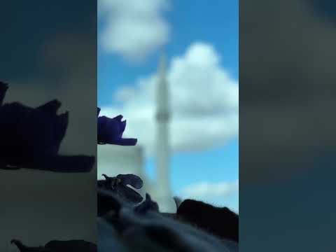 منظر المسجد مع الغيوم تركيا اسطنبول غيوم مسجد المسجد الحرام  