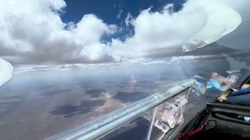 SOARING OVER NAMIBIA in Arcus M from Kiripotib with World Champion Wolfgang Janowitsch  #gliding