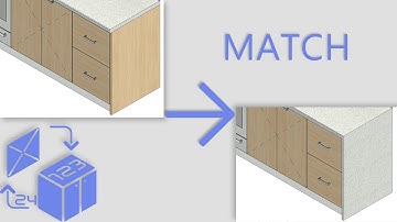123-Cabinetry 24 (for Revit®) : MATCH