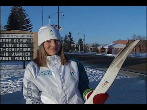 Olympic Torch Relay St. Paul, Alberta, Canada