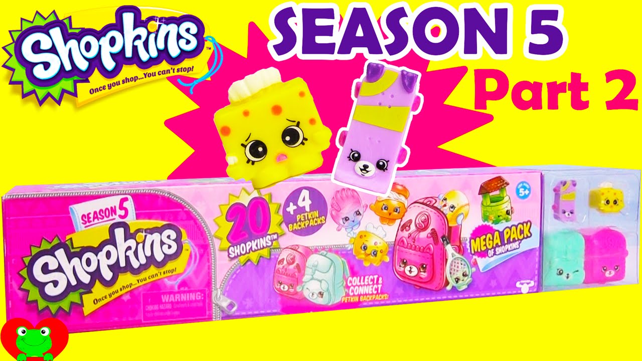 Shopkins SEASON 5 Mega Pack Part 2 of 3 Toy Genie YouTube