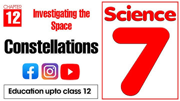 Class 7 Science Chapter 12 |  Constellations@educationuptoclass12