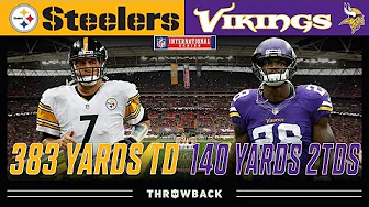 London Classic Goes Down to the Wire! (Steelers vs vikings 2013, Week 4)