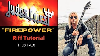 Judas Priest Firepower Riff Tutorial