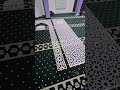 Witness the complete transformation of a Masjid wall into a stunning Islamic feature panel 🕌✨