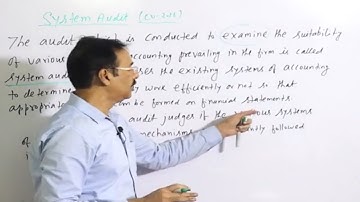 Auditing and Assurance || System Audit ||Advantages and Disadvantages || Mathur Sir Classes||