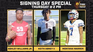 Arizona State commits Keith Abney II, Montana Warren & Ashley Williams Jr. discuss early signing day