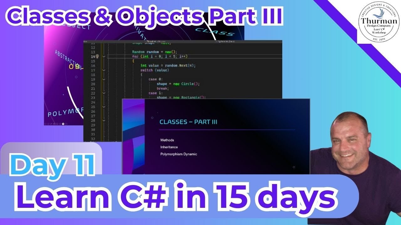 Day 11 Classes and Objects Part III - YouTube